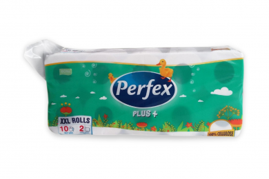Bílý toaletní papír PERFEX
